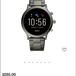 Mens FOSSIL SMART WATCH. Carlyle HR  44mm.